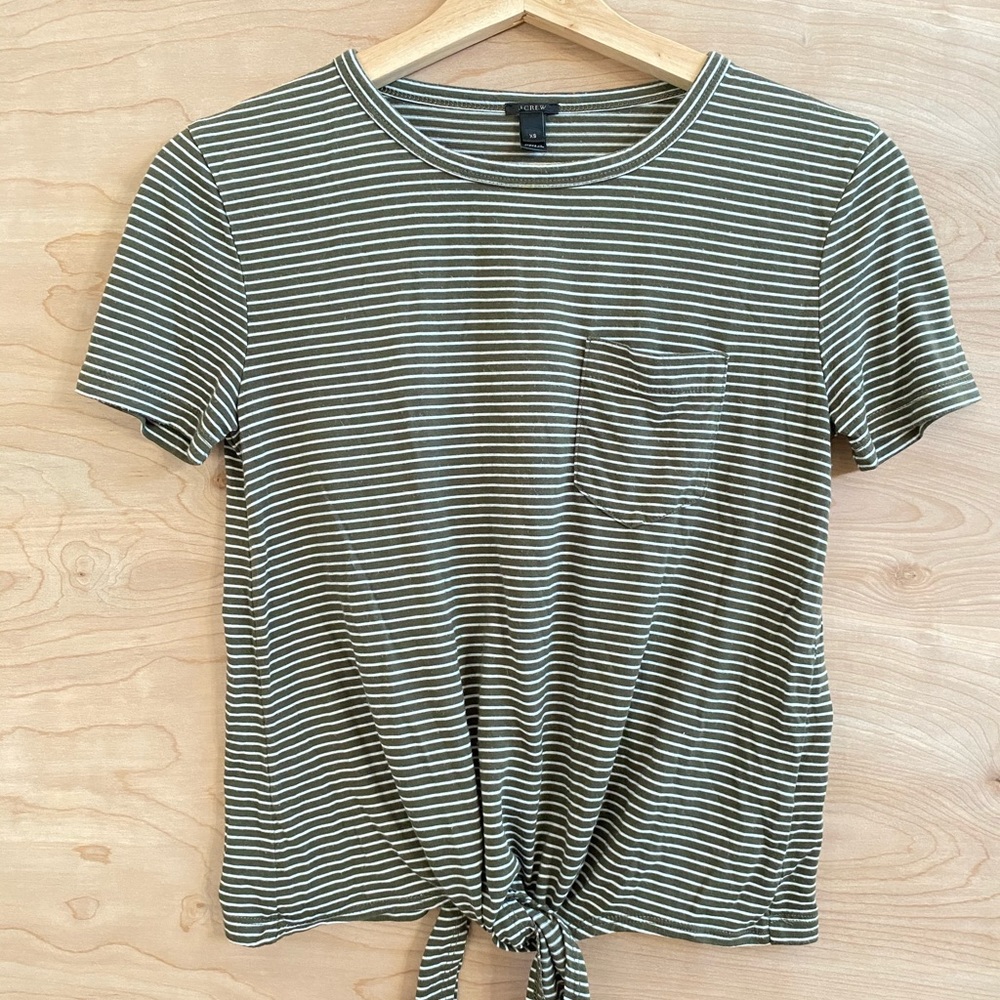 J. Crew Striped Top